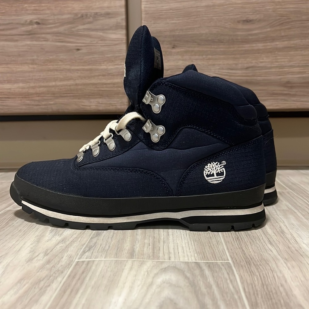 Men’s Timberland Euro Rip Hiker Sneaker Boot Shoes - 10.5 - US - Navy